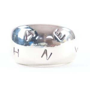 CHANEL Vintage Silver Ring